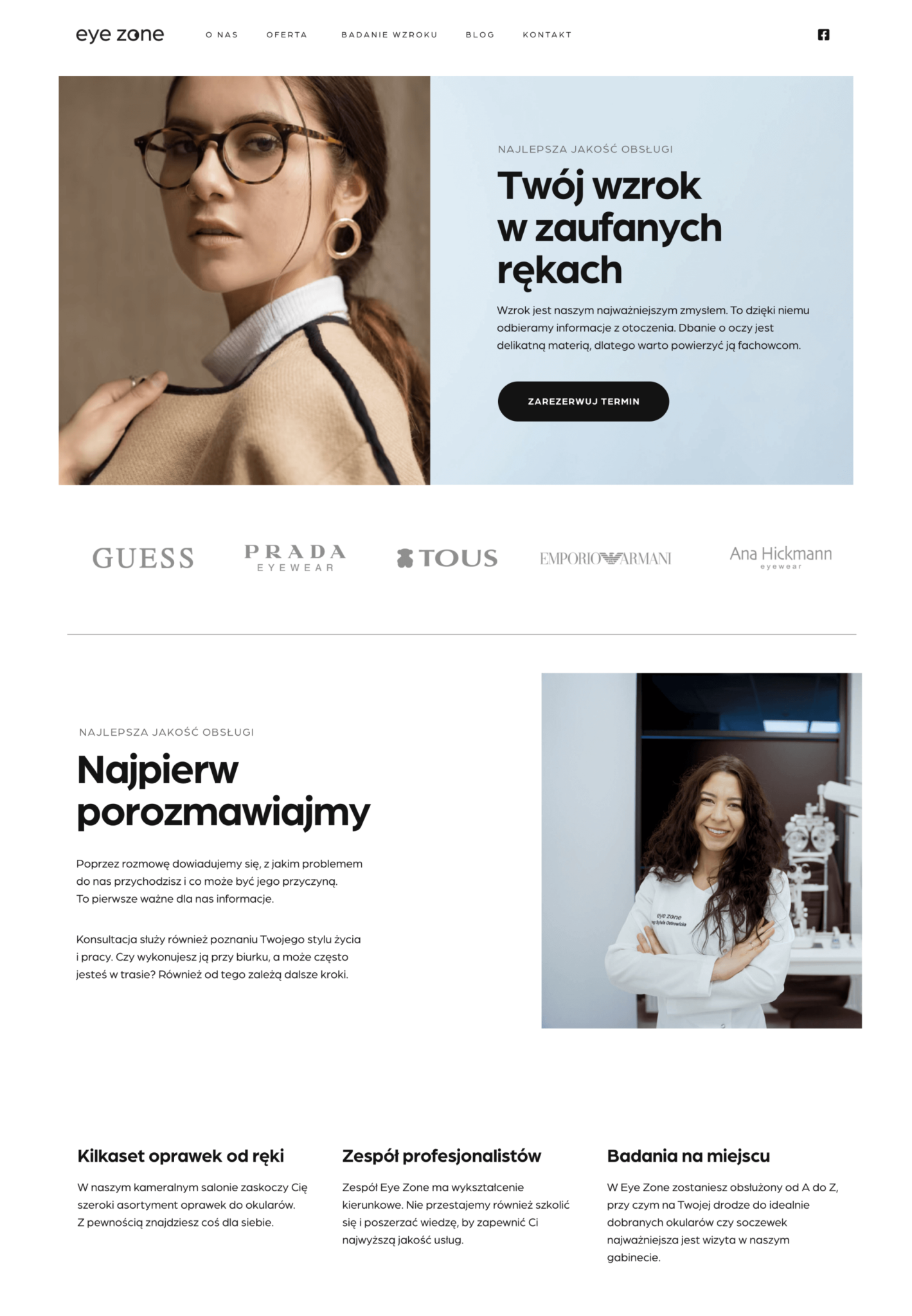 eyezone strona internetowa